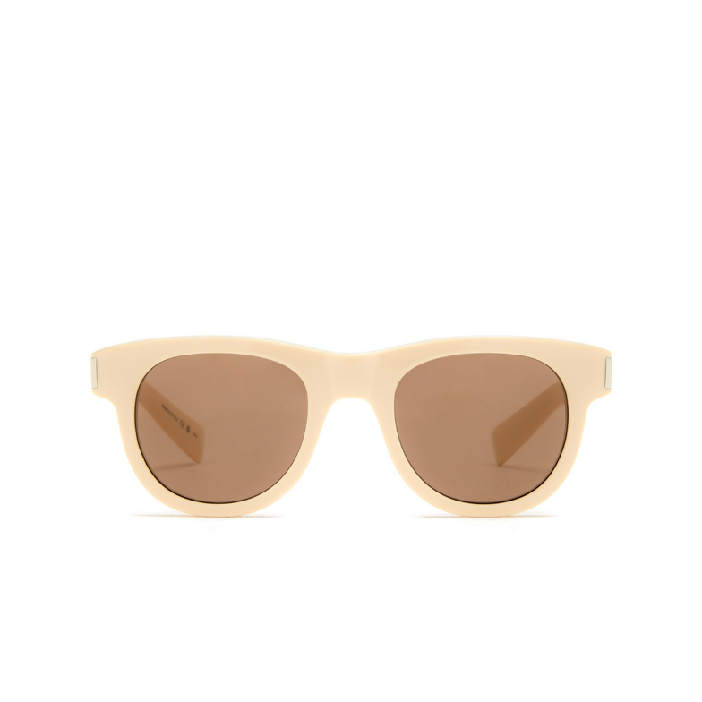 Saint Laurent SL 571 Sunglasses 005 ivory - 1/4