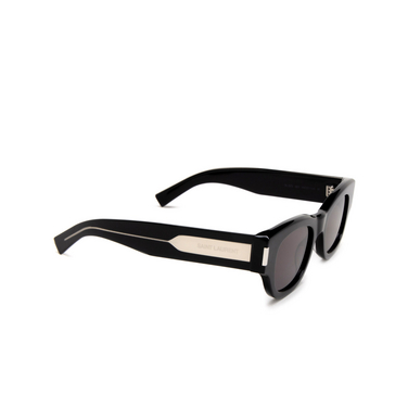 Saint Laurent SL 573 Sunglasses 001 black - three-quarters view