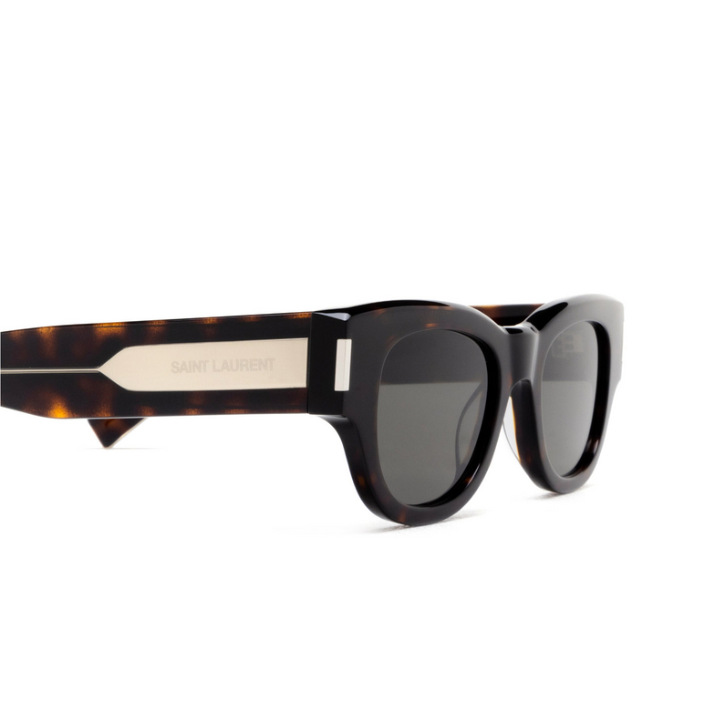 Saint Laurent SL 573 Sunglasses 002 havana - 3/4