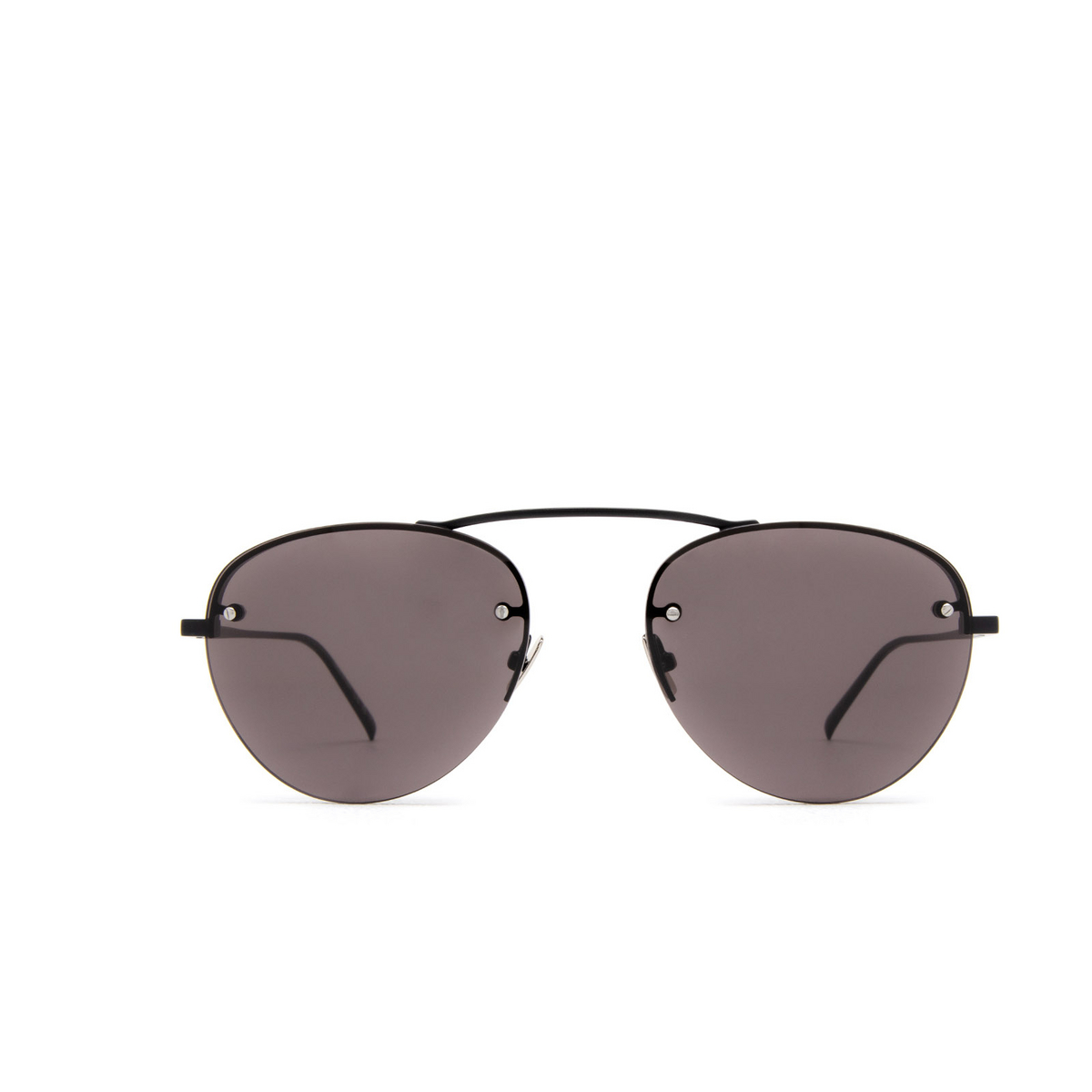 Saint Laurent SL 575 Sunglasses 001 Black - front view