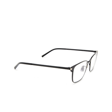 Saint Laurent SL 585 Eyeglasses 001 black - three-quarters view