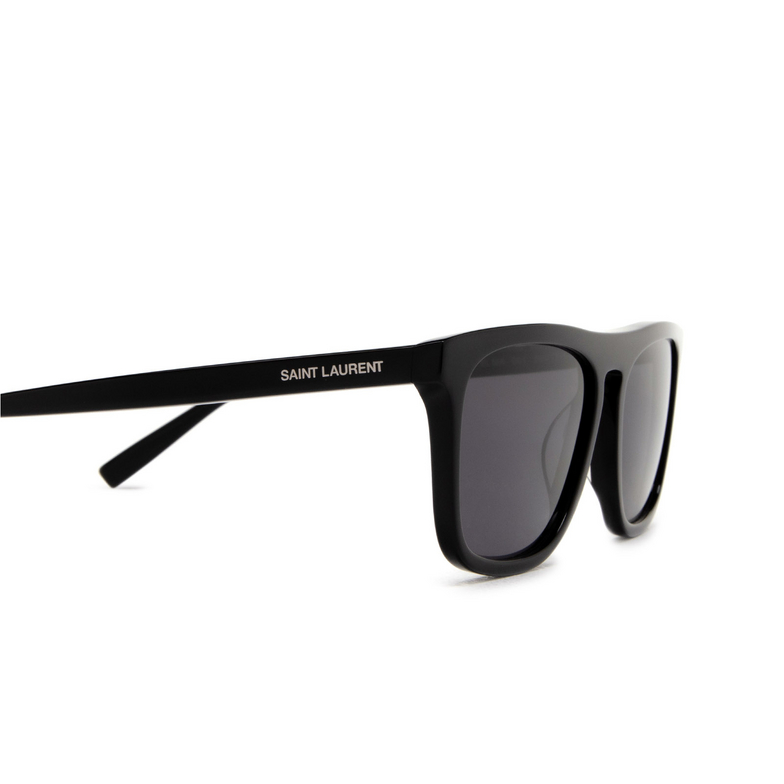 Saint Laurent SL 586 Sunglasses 001 black - 3/4