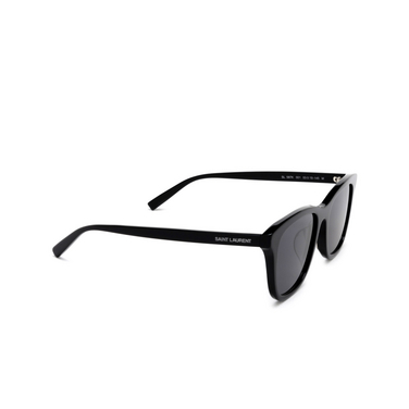 Saint Laurent SL 587/K Sunglasses 001 black - three-quarters view