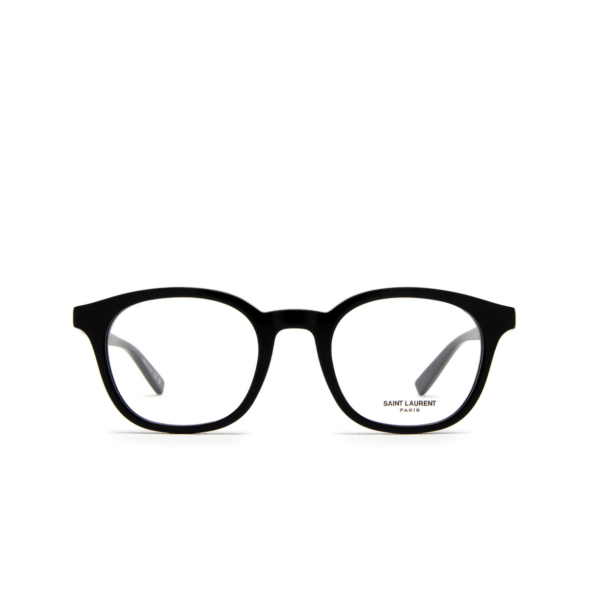 Saint Laurent SL 588 Eyeglasses 001 Black - front view
