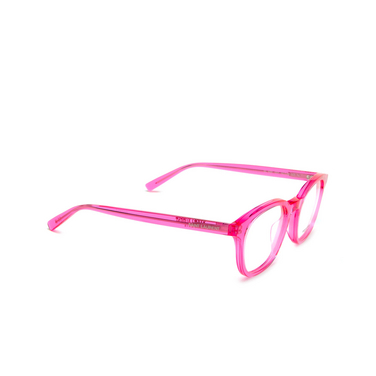 Gafas graduadas Saint Laurent SL 588 004 fuchsia - Vista tres cuartos