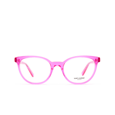 Lunettes de vue Saint Laurent SL 589 004 fuchsia - Vue de face