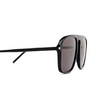 Saint Laurent SL 590 Sunglasses 001 black - product thumbnail 3/4