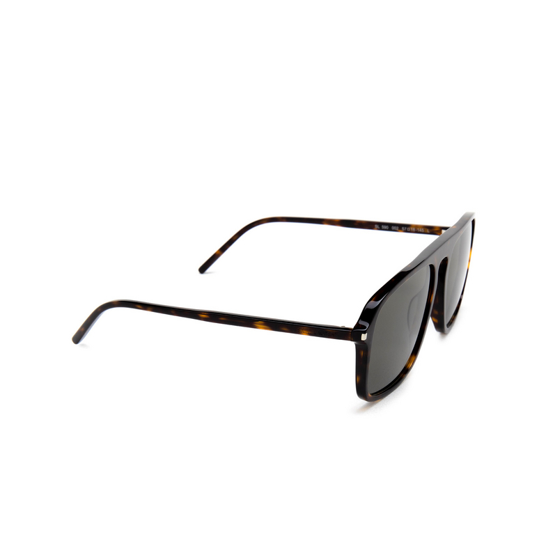 Saint Laurent SL 590 Sunglasses 002 havana - 2/4