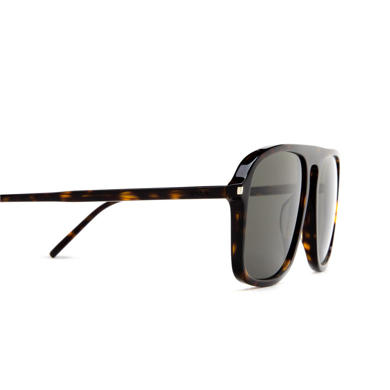 Saint Laurent SL 590 Sunglasses 002 havana - 3/4
