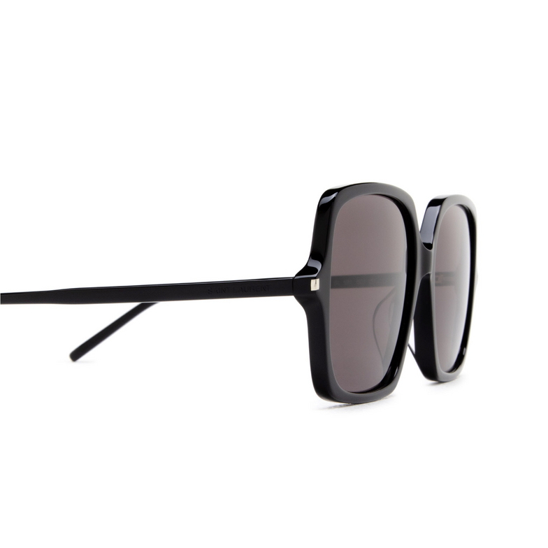 Saint Laurent SL 591 Sunglasses 001 black - 3/4
