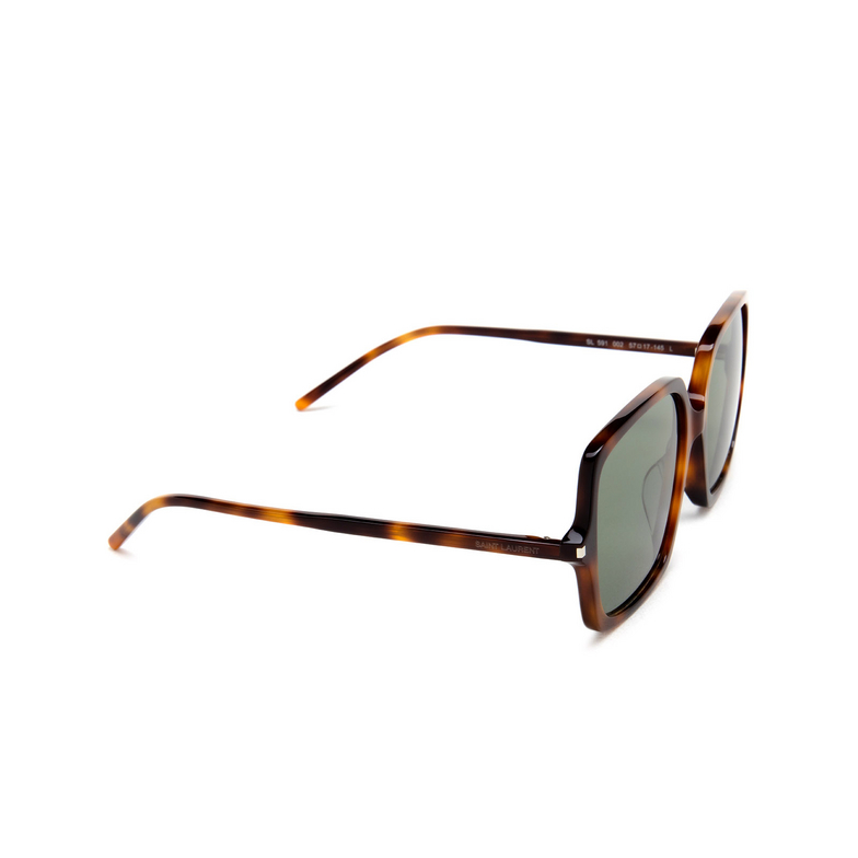 Saint Laurent SL 591 Sunglasses 002 havana - 2/4