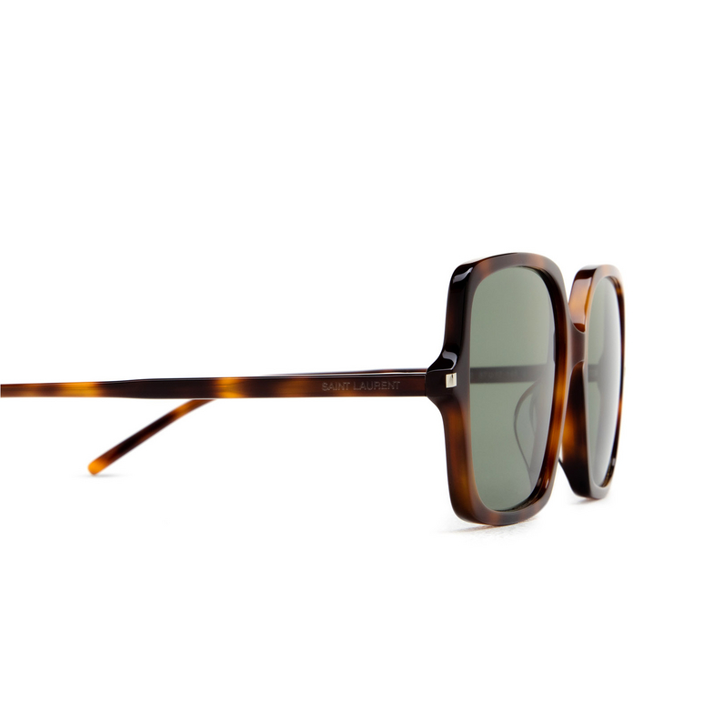 Saint Laurent SL 591 Sunglasses 002 havana - 3/4