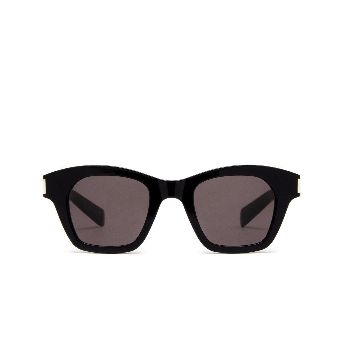 Saint Laurent SL 592 Sunglasses 001 Black - front view