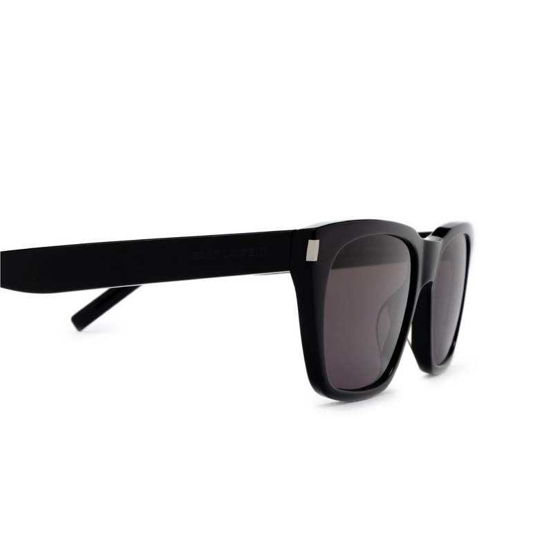 Saint Laurent SL 598 Sunglasses 001 black - 3/4