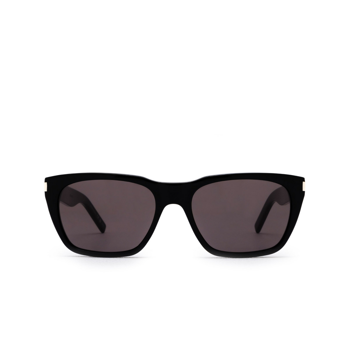 Saint Laurent SL 598 Sunglasses 001 Black - front view
