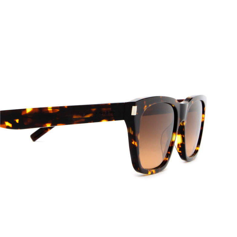 Saint Laurent SL 598 Sunglasses 003 havana - 3/4