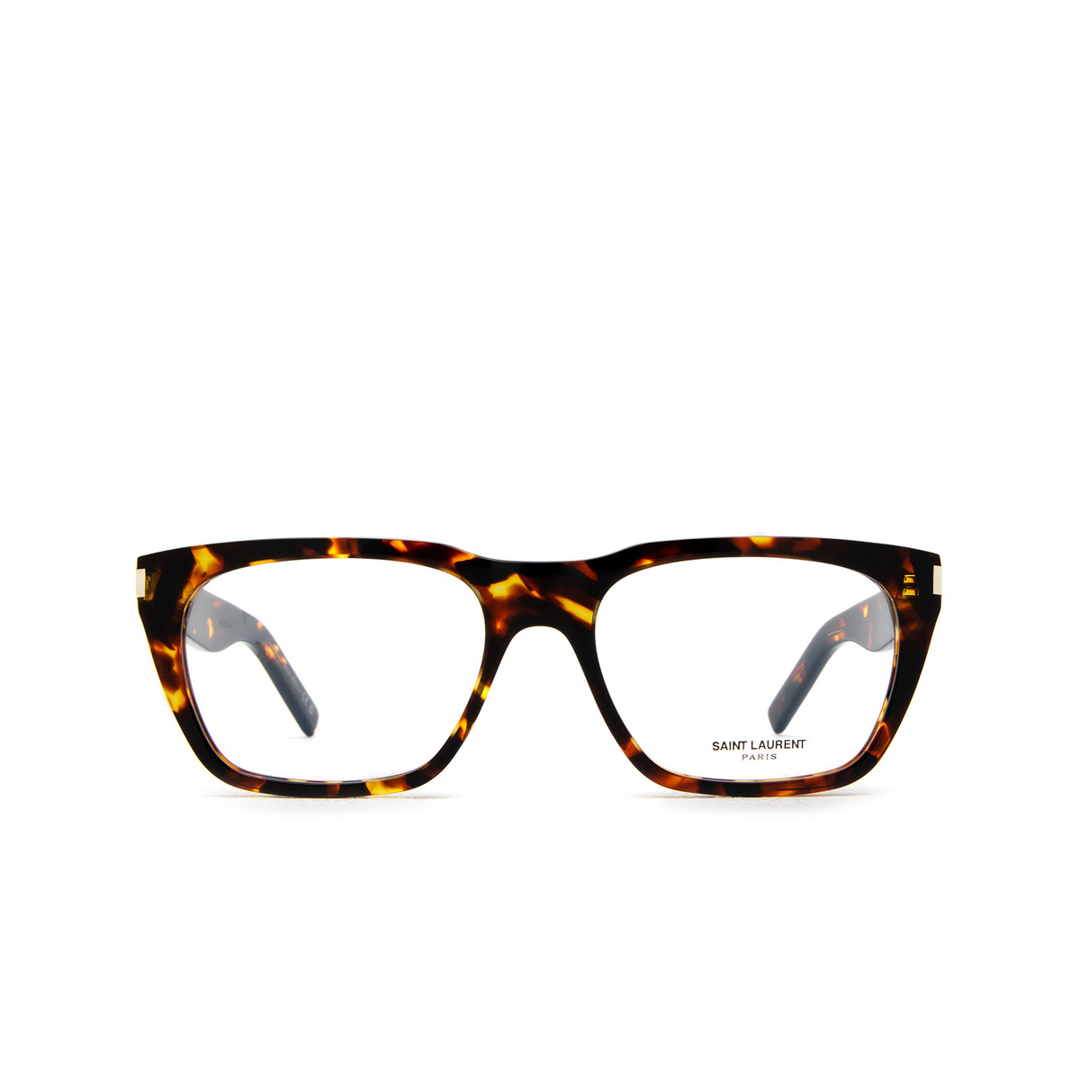 Saint Laurent SL 598 Eyeglasses 002 Havana - 1/4
