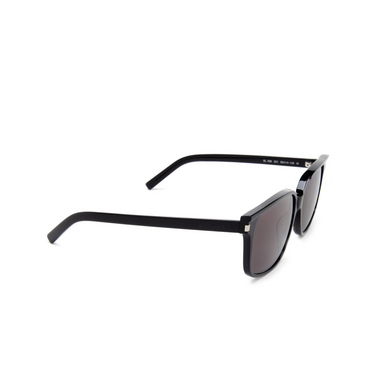 Saint Laurent SL 599 Sonnenbrillen 001 black - Dreiviertelansicht