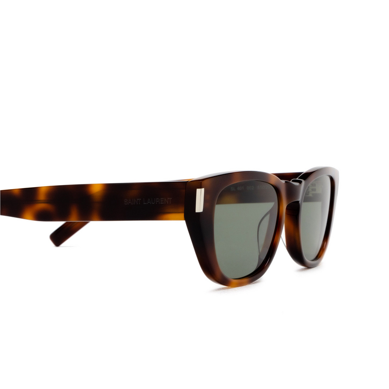 Saint Laurent SL 601 Sunglasses 002 havana - 3/4