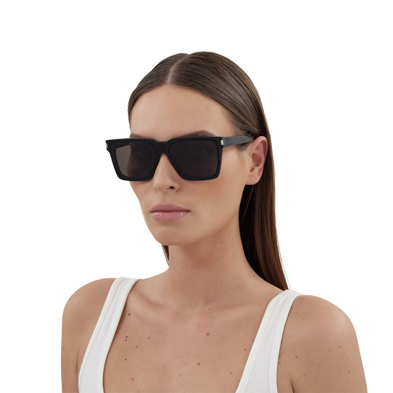 Saint Laurent SL 610 Sunglasses 001 black - 5/5