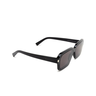 Saint Laurent SL 611 Sunglasses 001 black - three-quarters view