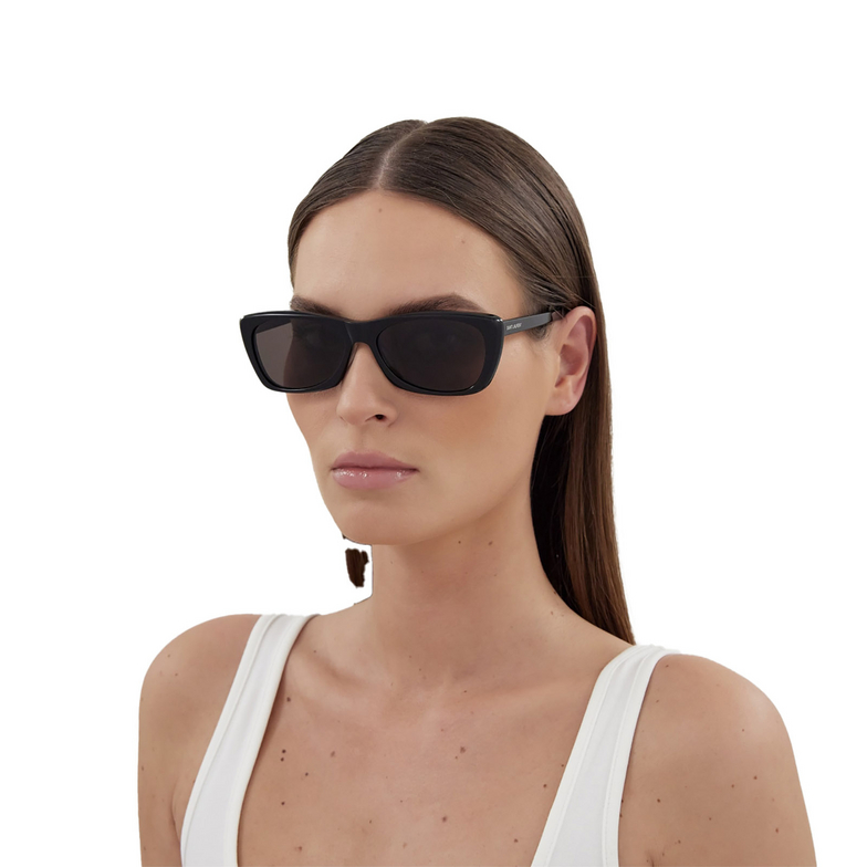 Saint Laurent SL 613 Sunglasses 001 black - 5/5