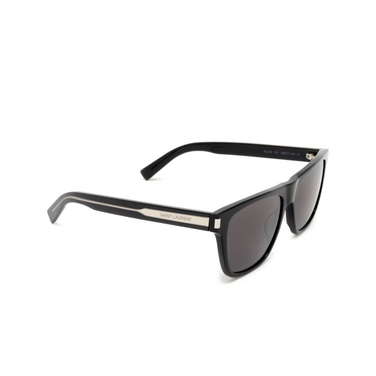 Saint Laurent SL 619 Sunglasses 001 black - three-quarters view