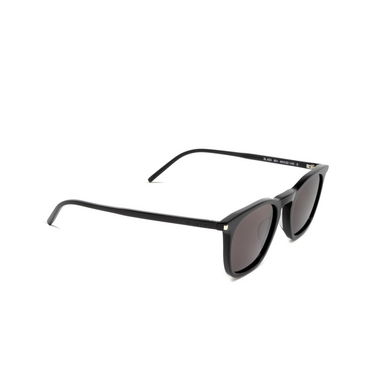 Saint Laurent SL 623 Sunglasses 001 black - three-quarters view