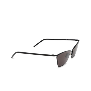 Saint Laurent SL 637 Sunglasses 001 black - three-quarters view