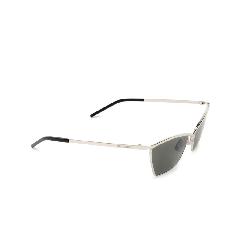 Saint Laurent SL 637 Sunglasses 002 silver - 2/4