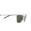 Saint Laurent SL 637 Sunglasses 002 silver - product thumbnail 3/4