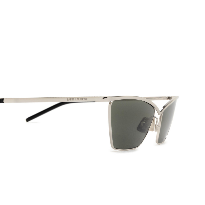 Saint Laurent SL 637 Sunglasses 002 silver - 3/4