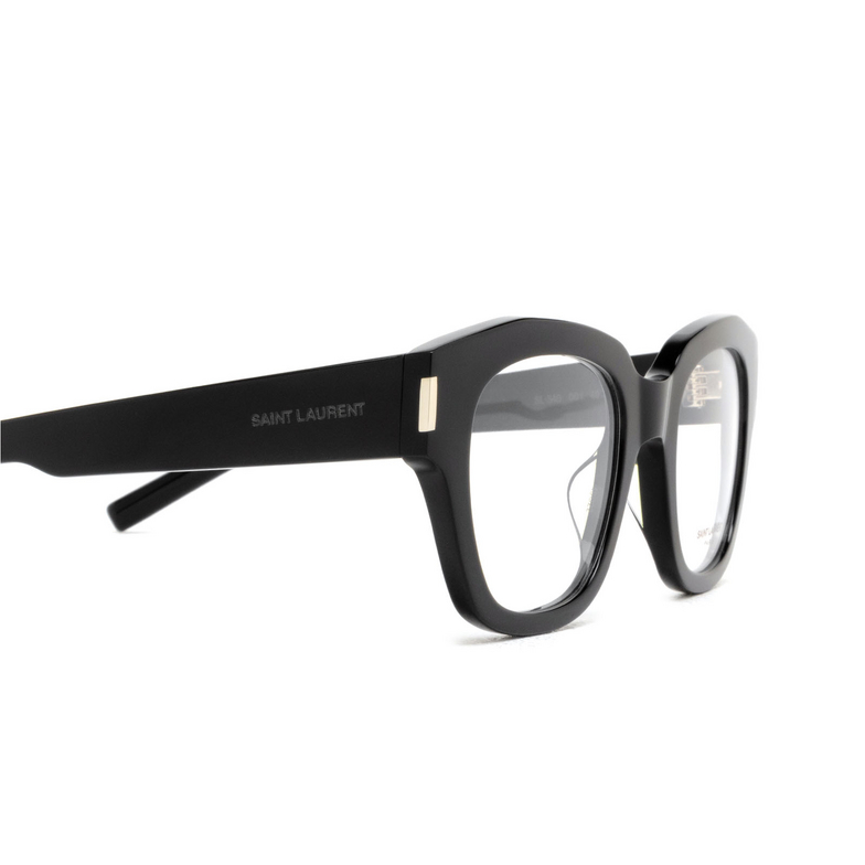 Saint Laurent SL 640 Eyeglasses 001 black - 3/5