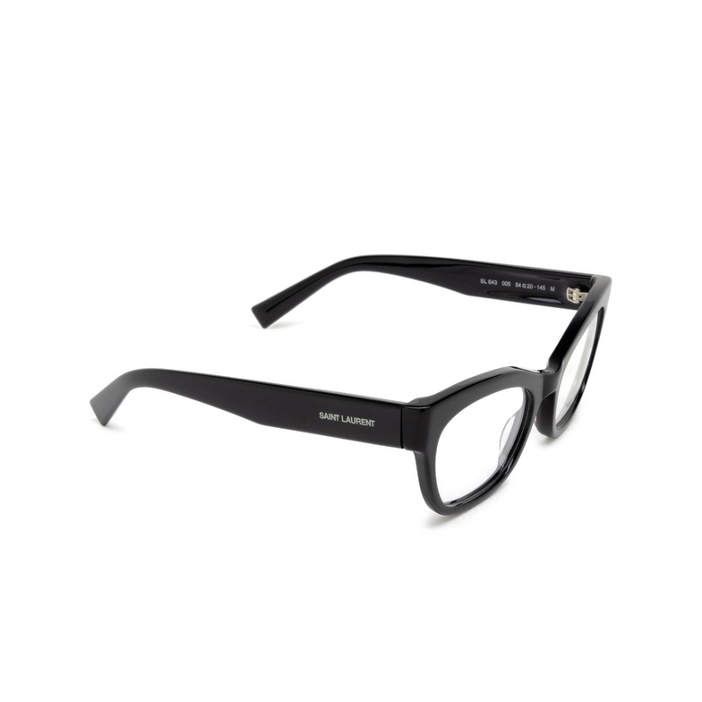 Saint Laurent SL 643 Eyeglasses 005 black - 2/4