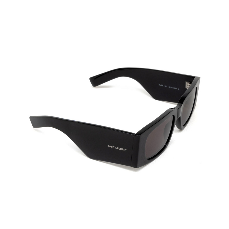 Saint Laurent SL 654 Sunglasses 001 black - 2/5