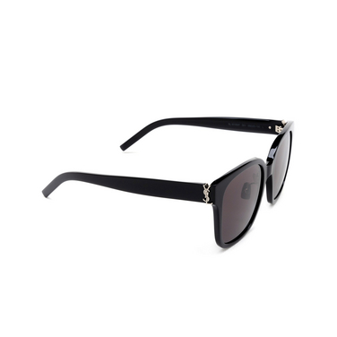Gafas de sol Saint Laurent SL M105/F 001 black - Vista tres cuartos