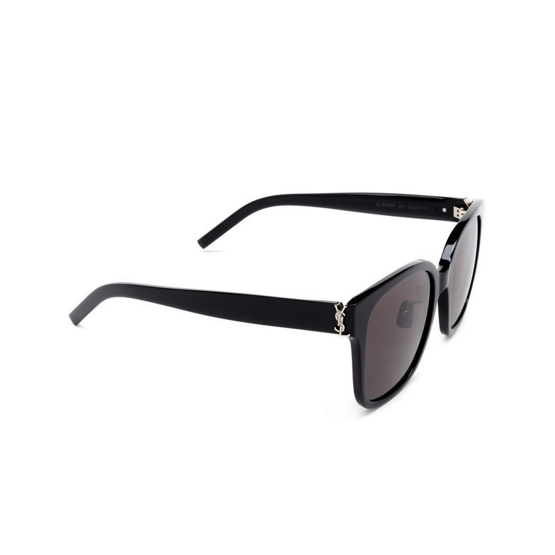 Saint Laurent SL M105/F Sunglasses 001 black - 2/5