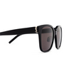 Saint Laurent SL M105/F Sunglasses 001 black - product thumbnail 3/5