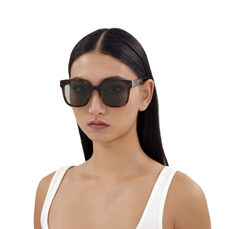 Saint Laurent SL M105/F Sunglasses 001 black - 5/5