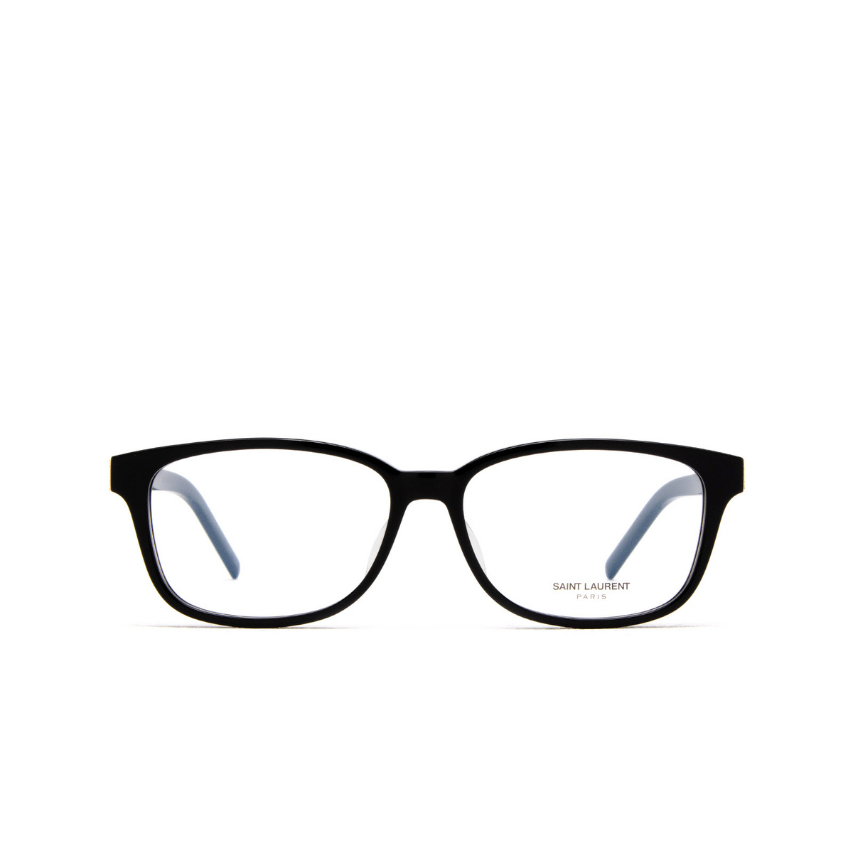Saint Laurent SL M109/F Eyeglasses 001 Black - front view