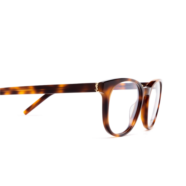 Saint Laurent SL M111 Eyeglasses 002 havana - 3/4