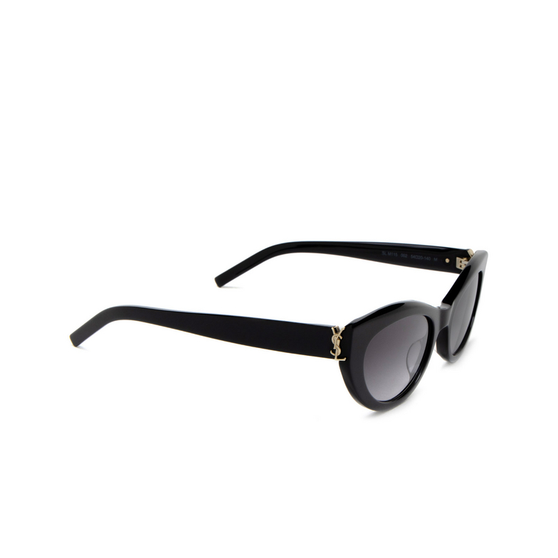 Saint Laurent SL M115 Sunglasses 002 black - 2/4