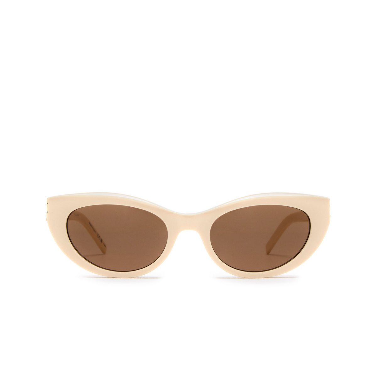 Saint Laurent SL M115 Sunglasses 004 Ivory - front view
