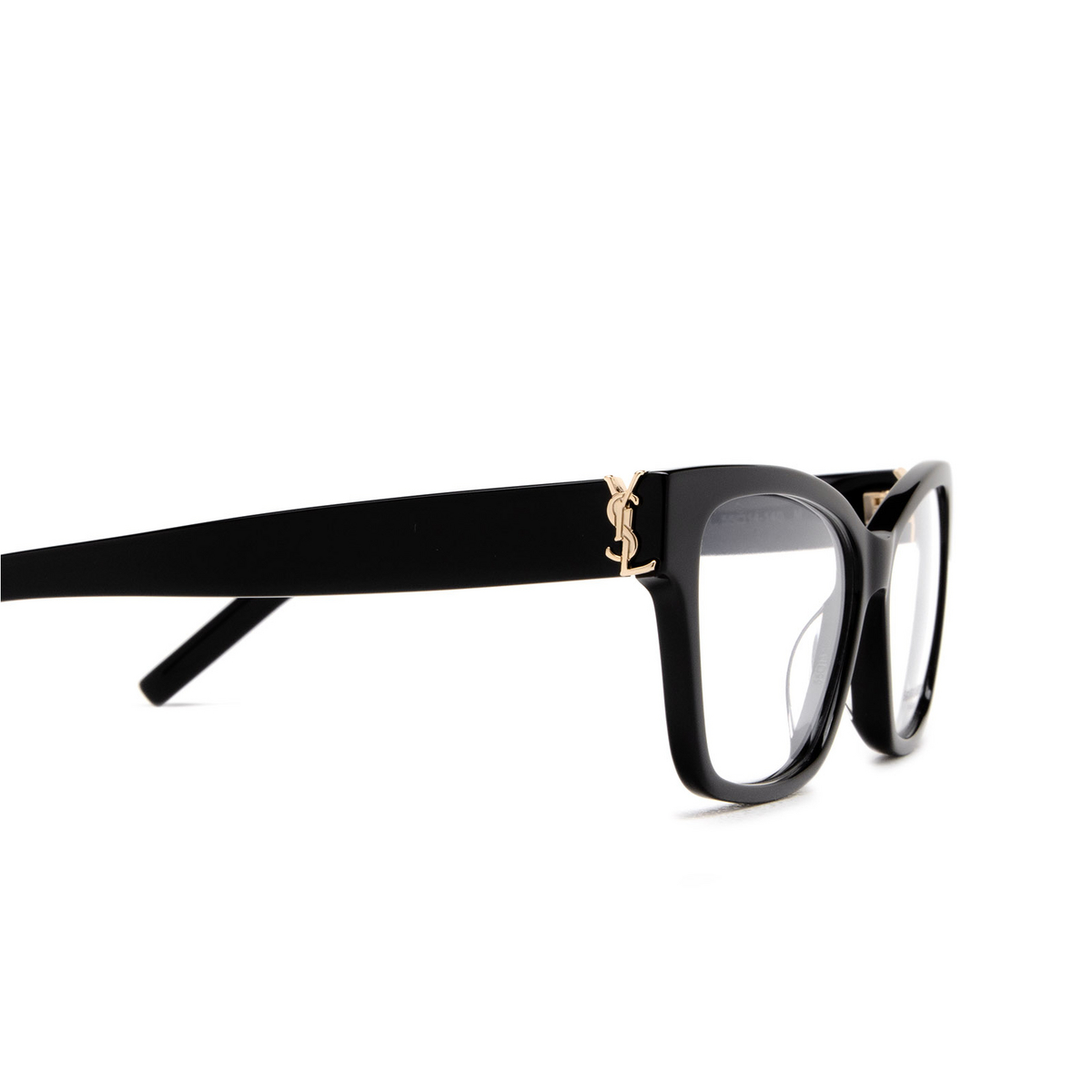 Occhiali da vista Saint Laurent SL M116 001 Black - anteprima prodotto 3/4