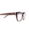 Saint Laurent SL M117 Korrektionsbrillen 003 brown - Produkt-Miniaturansicht 3/4
