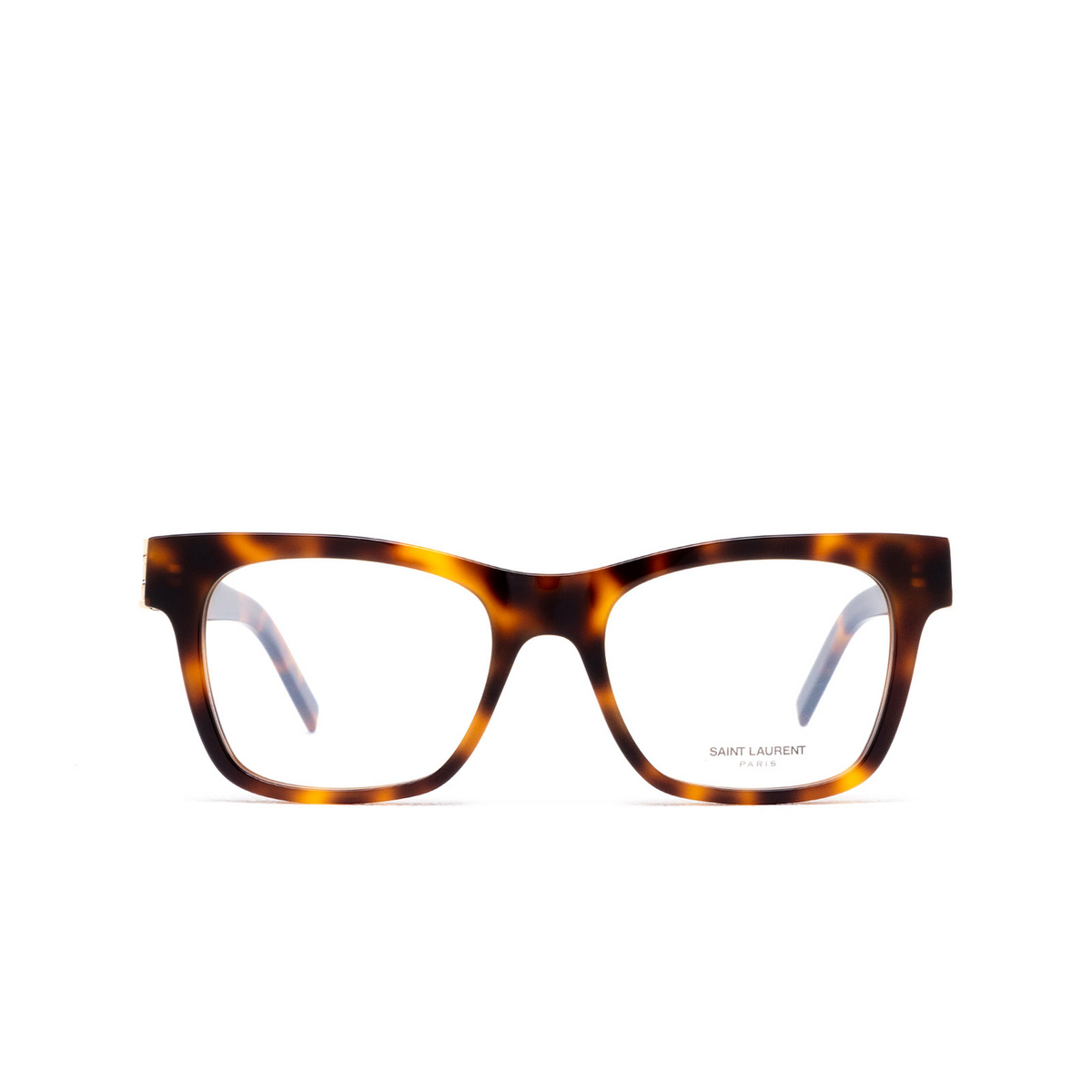 Saint Laurent SL M118 Eyeglasses 002 Havana - front view
