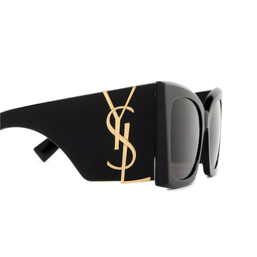 SL M 119 Blaze Oversized Sunglasses in Black - Saint Laurent