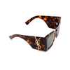 Saint Laurent SL M119 BLAZE Sunglasses 002 havana - product thumbnail 2/4