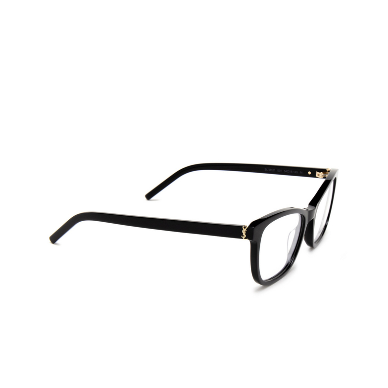Saint Laurent SL M121 Eyeglasses 001 black - 2/4