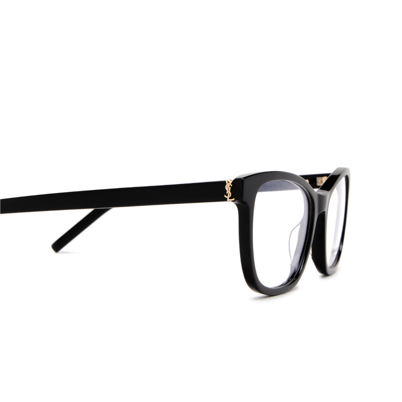 Saint Laurent SL M121 Eyeglasses 001 black - 3/4